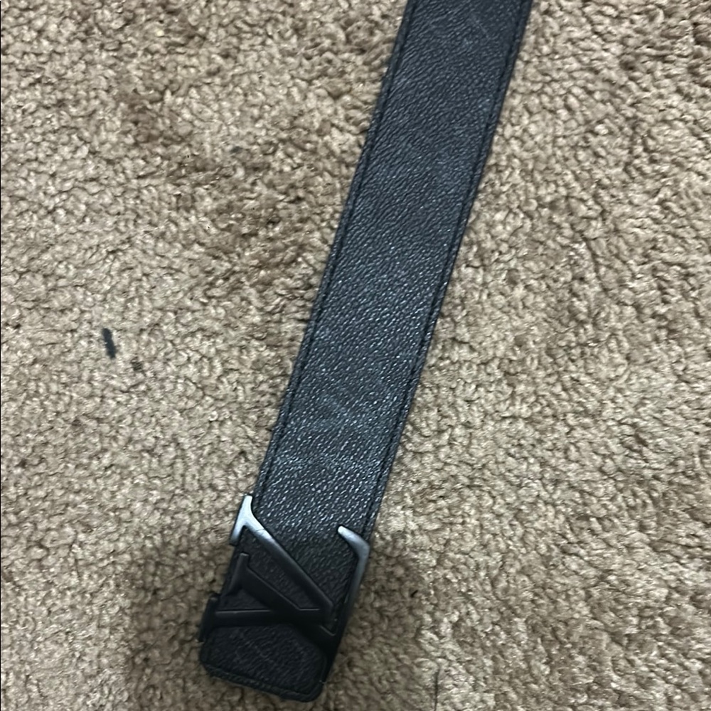 Black Leather Men's Bag
